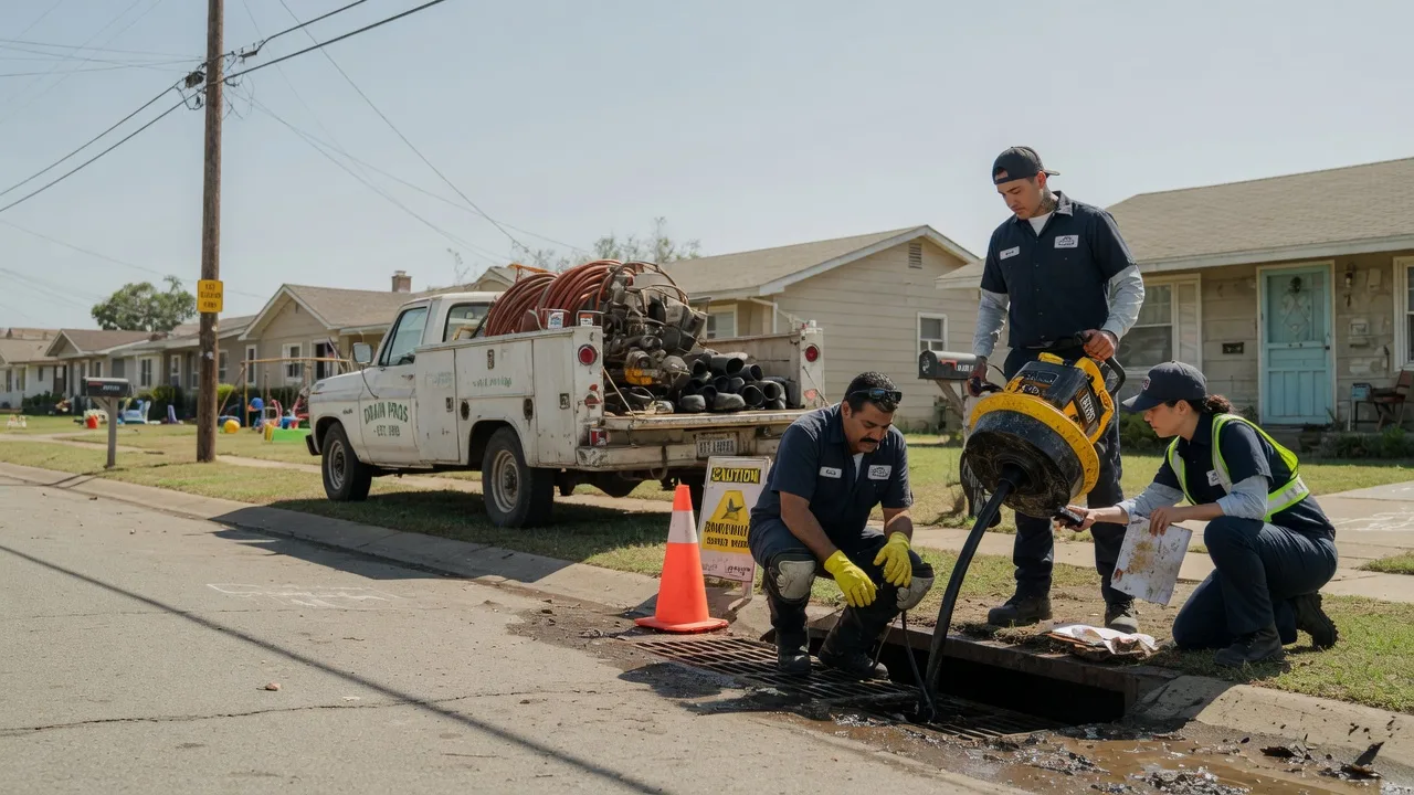 Drain Cleaning in Coahoma, TX near me